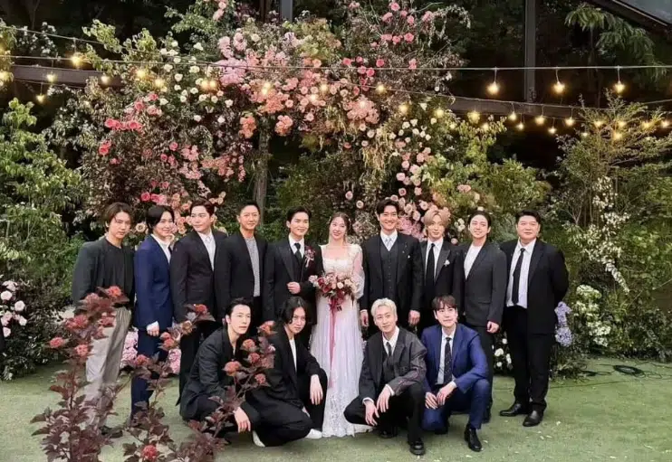 Miembros de Super Junior se reúnen para la boda de Ryeowook