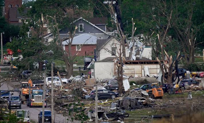 Tornado destruye pequeña ciudad en Lowa; reportan varios heridos