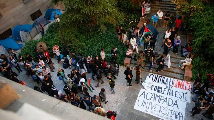 Universidades españolas rompen con Israel; estudiantes continúan protestas