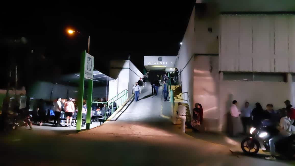 Área de urgencias del IMSS Mazatlán