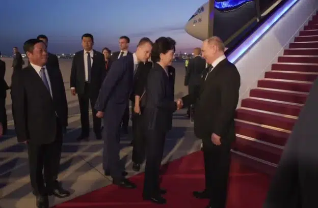 Vladimir Putin aterriza en China para reforzar sus relaciones con el país asiático