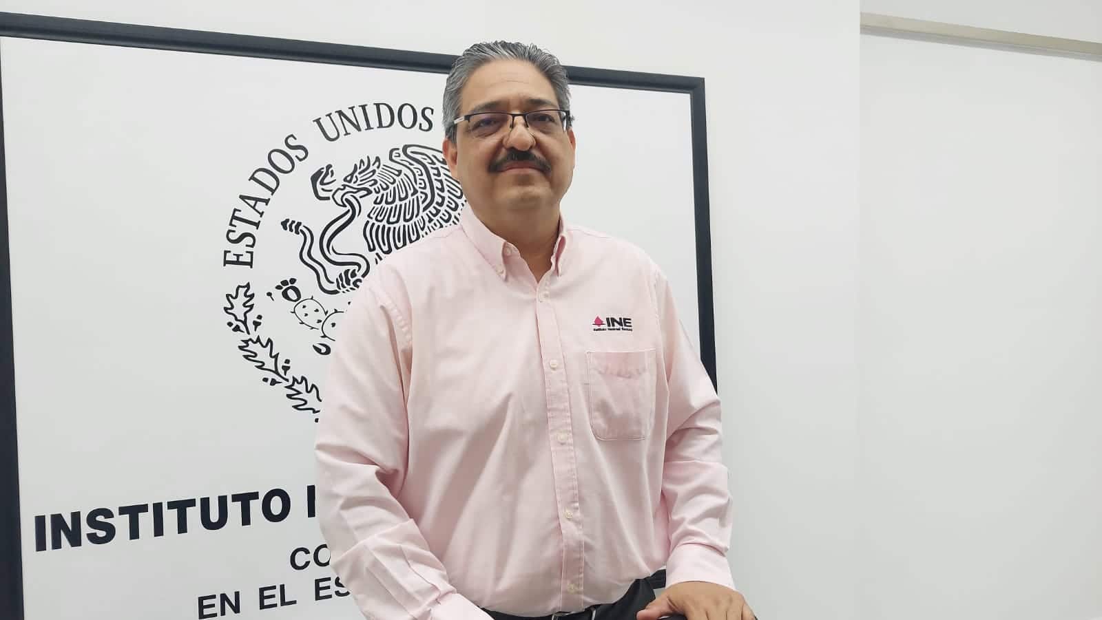 Jorge Luis Ruelas Miranda, vocal ejecutivo del INE en Sinaloa