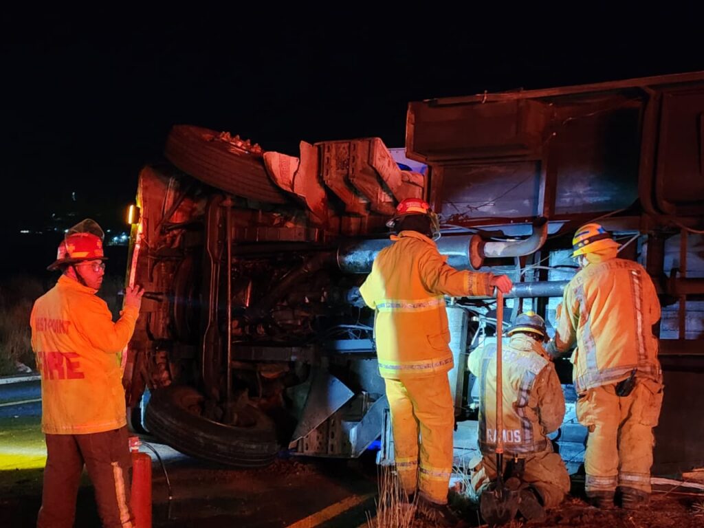 El accidente ocurrió la noche de este sábado en las inmediaciones del Tule 5.