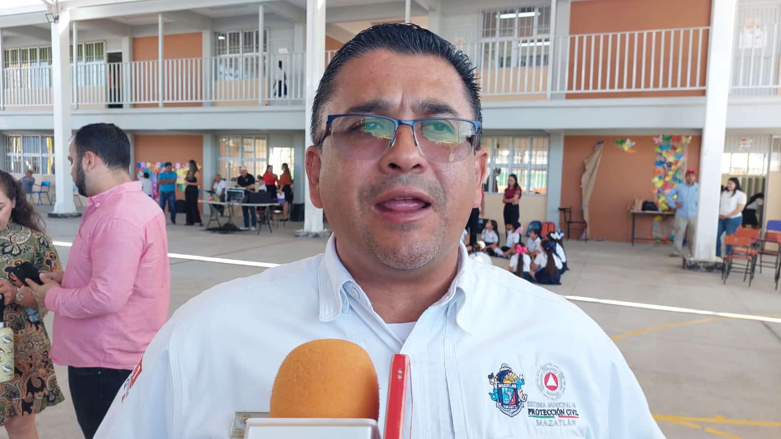 Eloy Ruiz Gastélum, coordinador de protección civil de Mazatlán