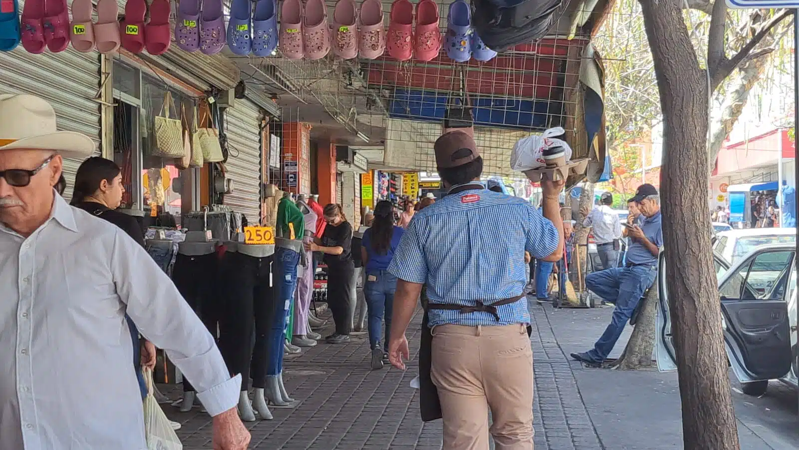 Centro de Culiacán en temporada de calor