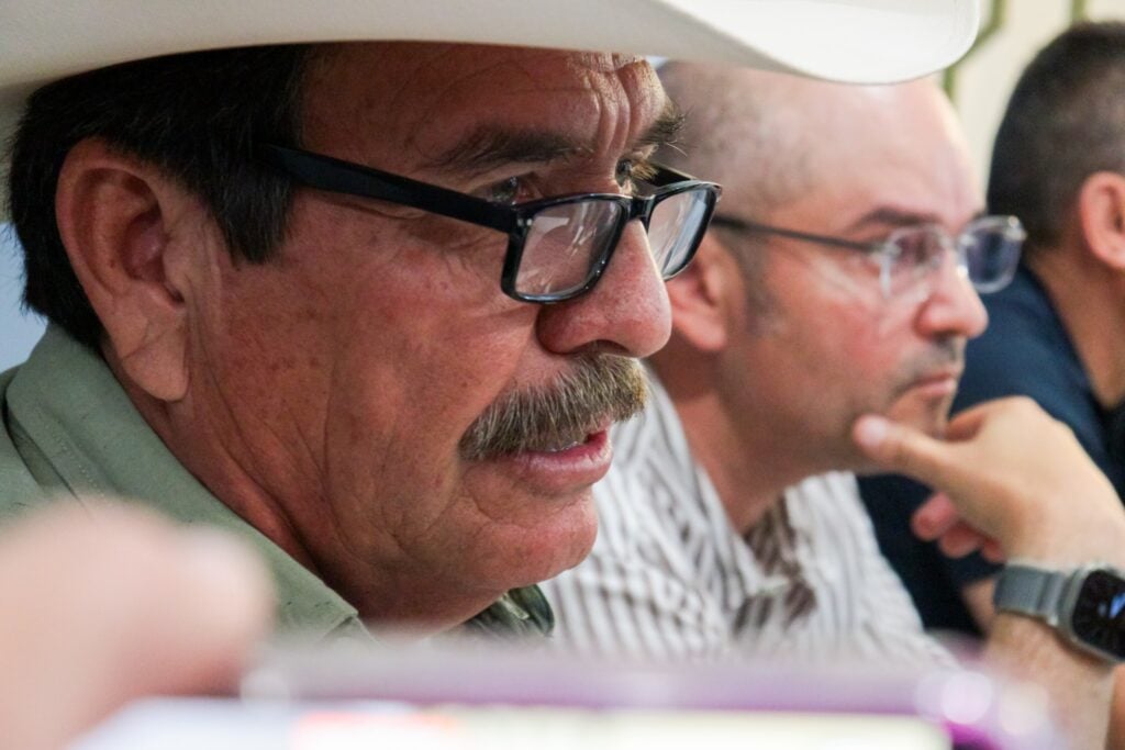 Rueda de Prensa con Baltazar Valdez de Campesinos Unidos de Sinaloa