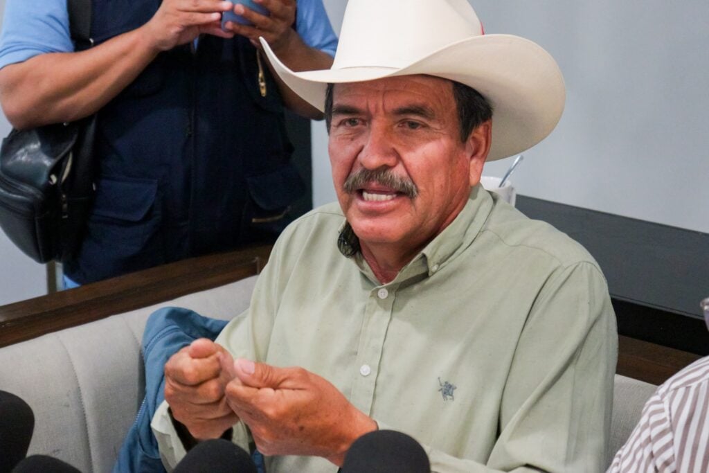 Rueda de Prensa con Baltazar Valdez de Campesinos Unidos de Sinaloa