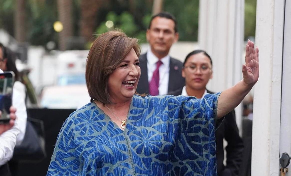 Xóchitl Gálvez, candidata a la Presidencia de México por la coalición “Fuerza y corazón por México”