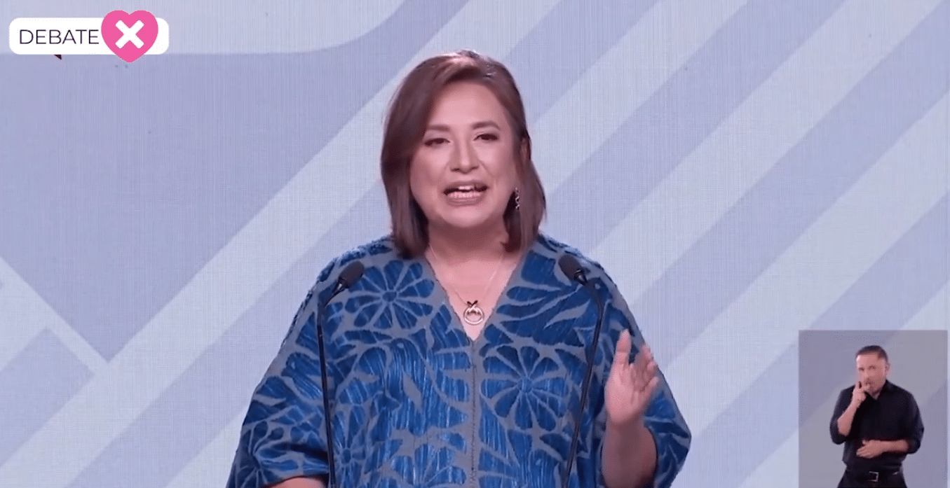 Xóchitl Gálvez Ruiz´, candidata de la coalición “Fuerza y corazón por México”