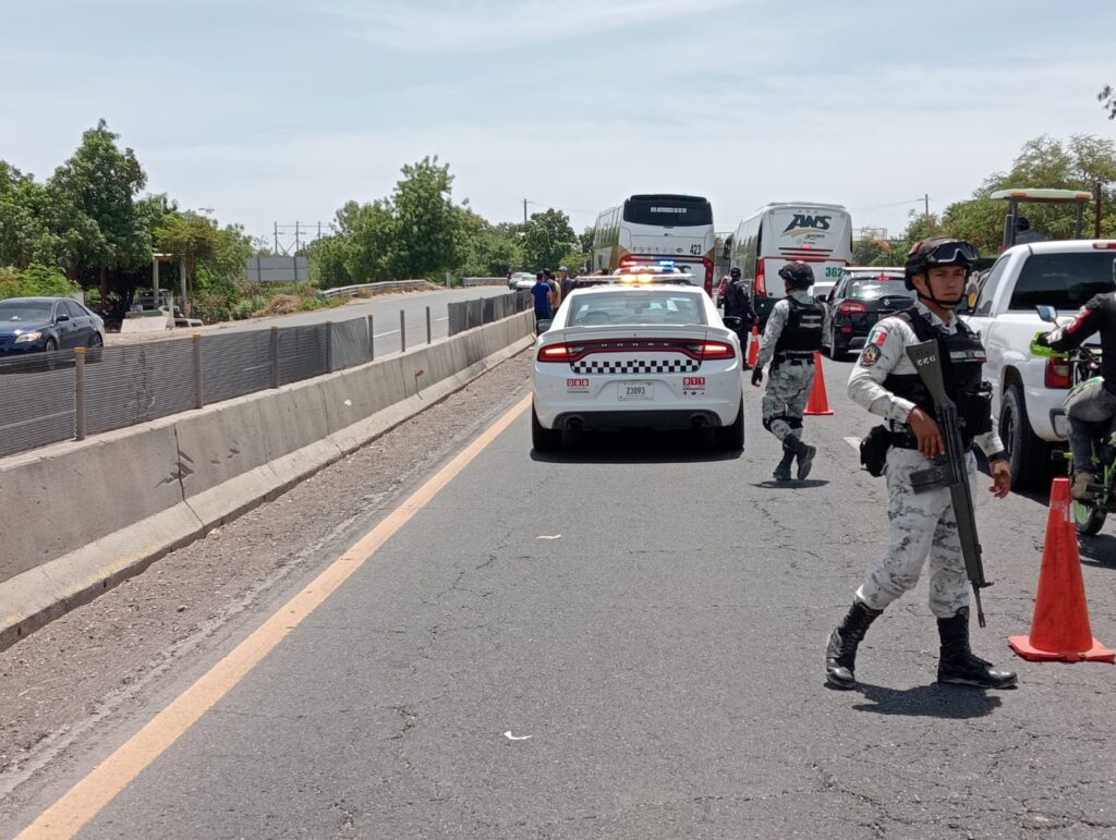 Guardia Nacional en carretera México 15