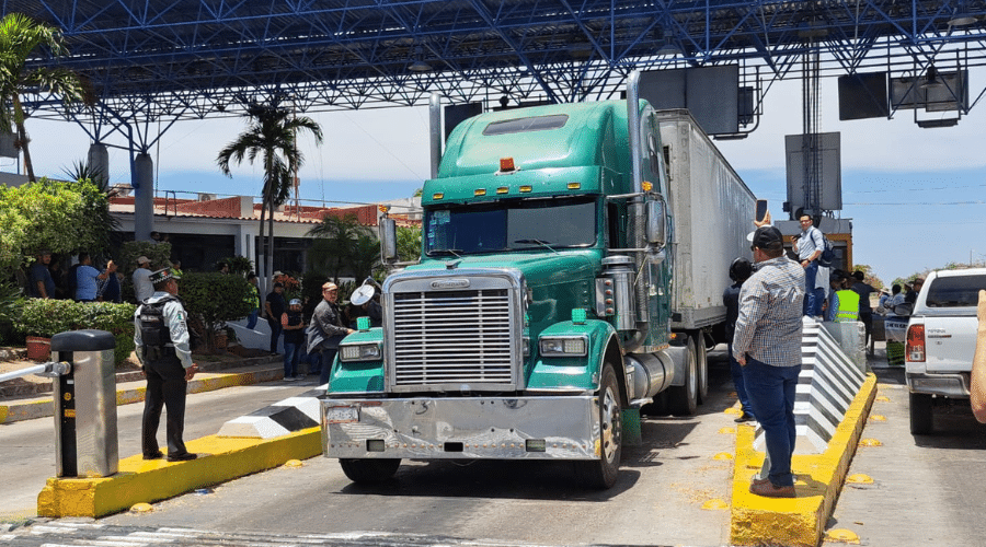 Transportistas de carga federal se sumaron a las demandas de los productores agrícolas.