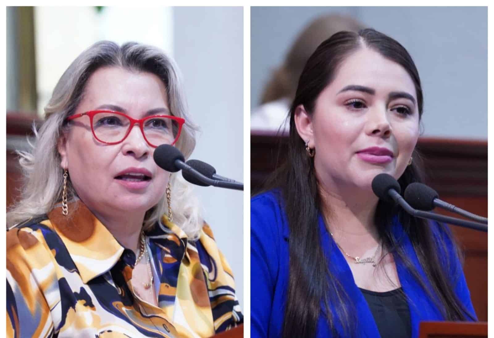 Diputadas reconocen labor de los maestros.