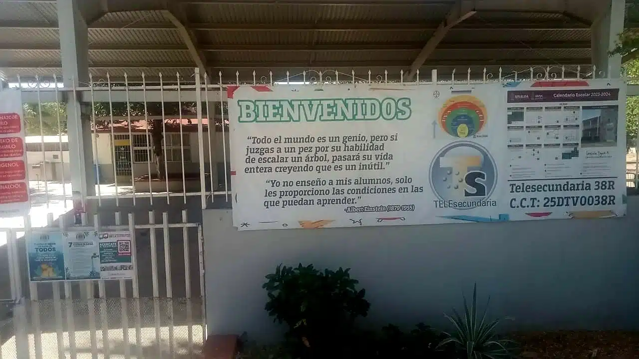 Estudiantes de secundaria de Culiacán llevan más de un mes y medio sin clases