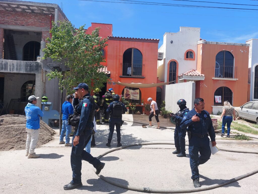 Bomberos Veteranos de Mazatlán en vivienda