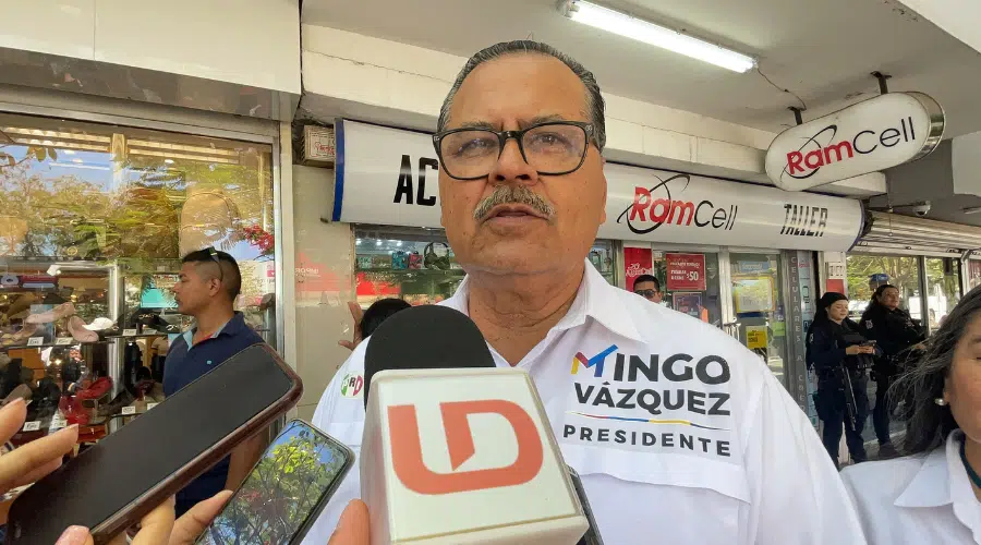 José Domingo Vázquez Márquez, candidato de la coalición “Fuerza y corazón por Sinaloa”.