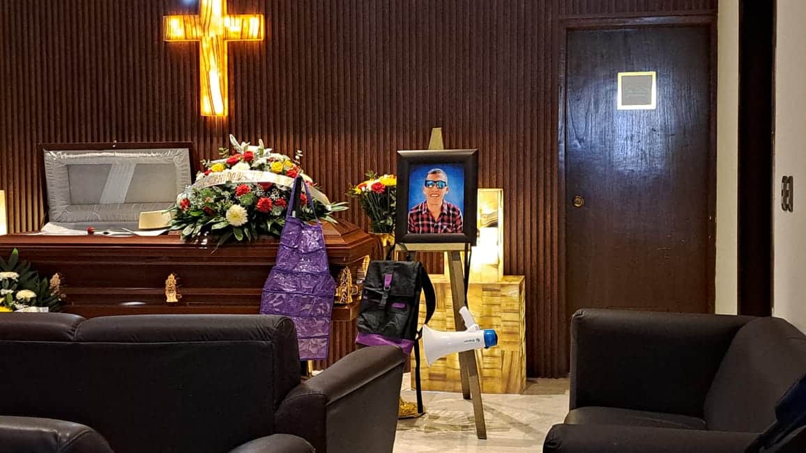 Con tristeza y consternación viven el funeral de Marcelino