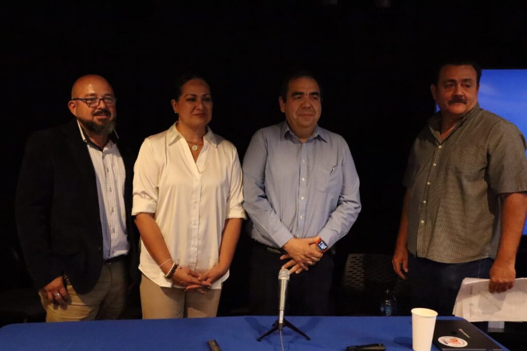 Conferencia de prensa de Alejandro Cristerna Guzmán, director de Innovación y Transformación de Grupo Petroil