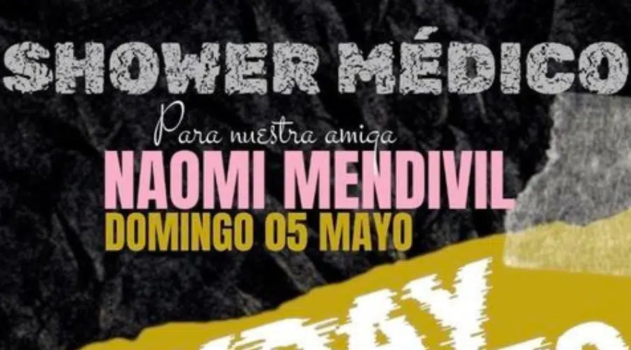 El viernes 3 y domingo 5 de mayo se llevarán a cabo estos eventos en apoyo a la cantante Naomi Mendívil tras un accidente que sufrió hace unos días.
