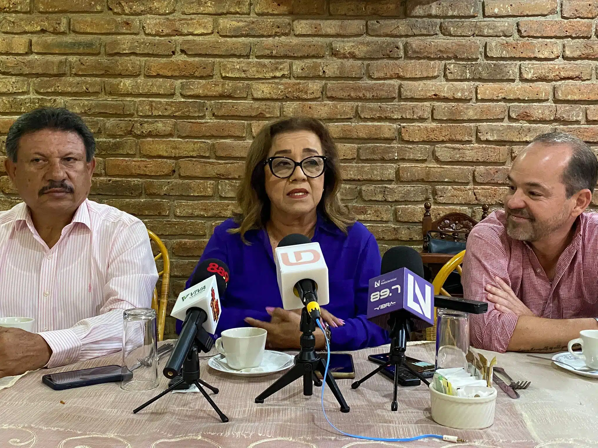 Mediante una rueda de prensa, Alba Virgen Montes, reconoció su derrota por la alcaldía de Guasave