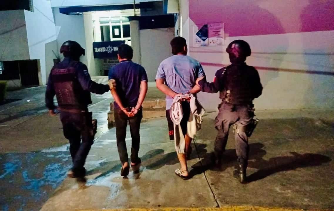 Detenidos en Guamúchil