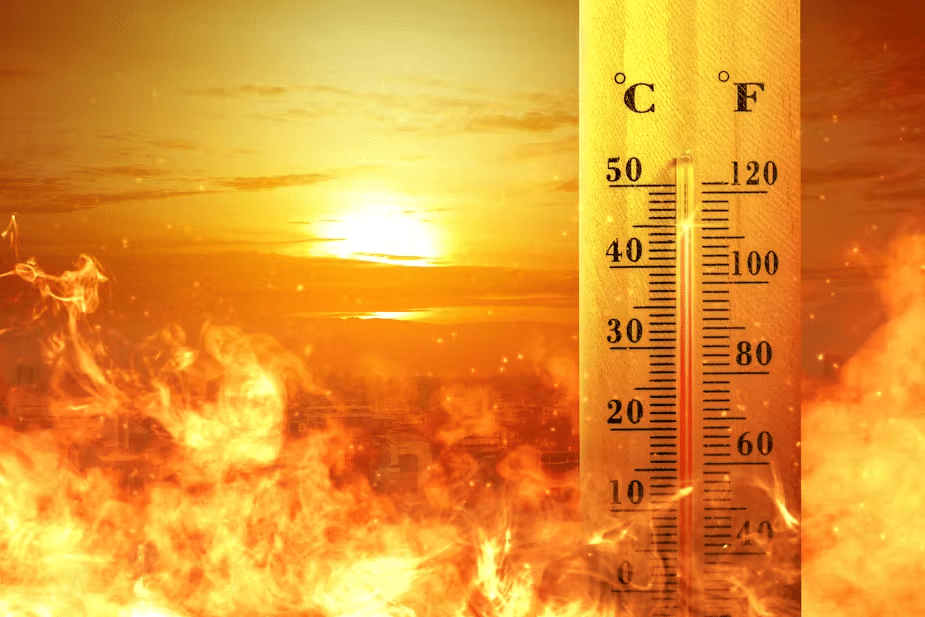 Imagen ilustrativa sobre las altas temperaturas