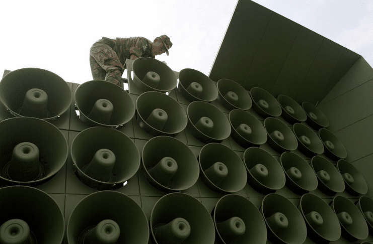 Corea del Sur reactiva altavoces propagandísticos tras provocaciones de Corea del Norte