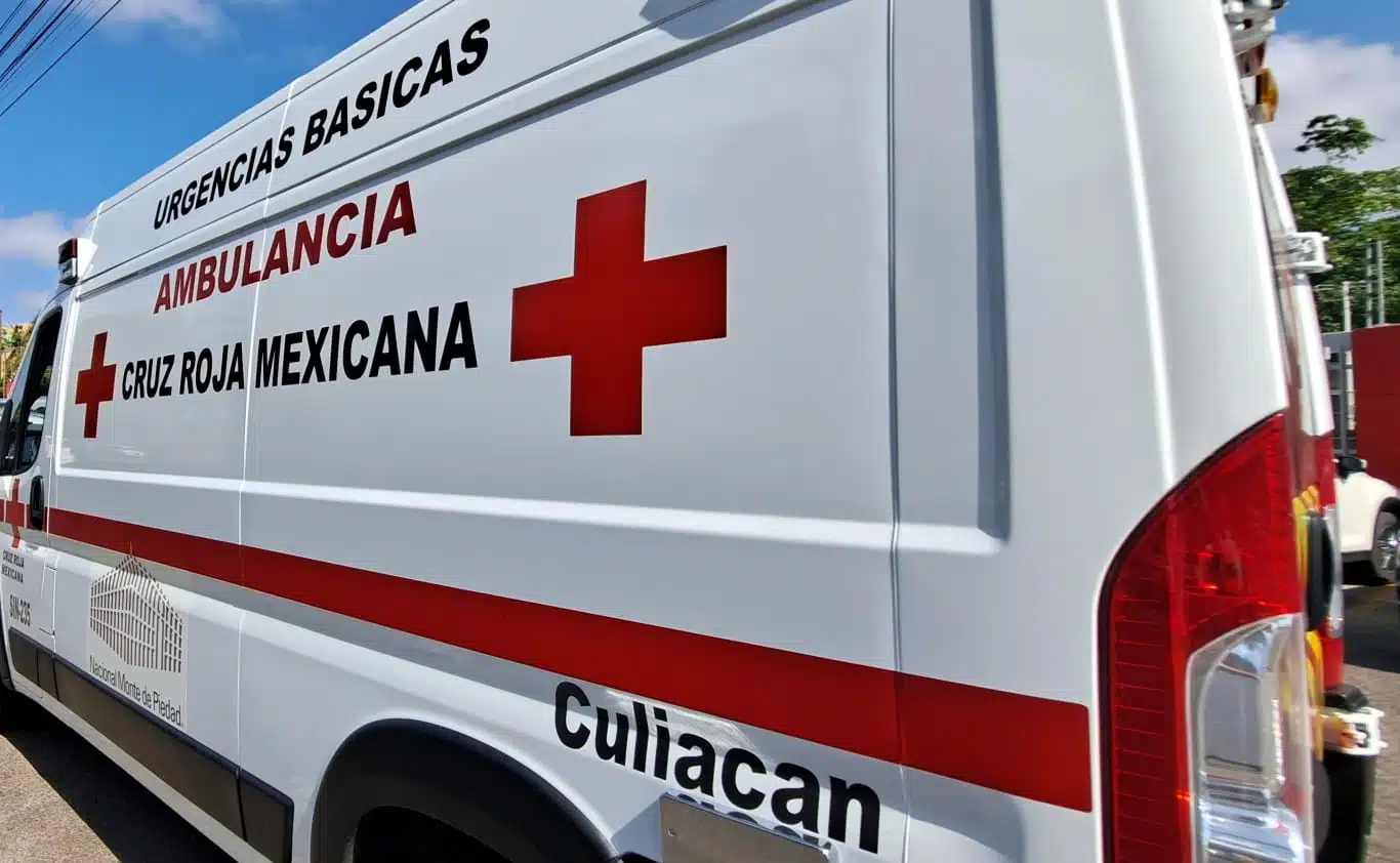 Ambulancia de la Cruz Roja Culiacán