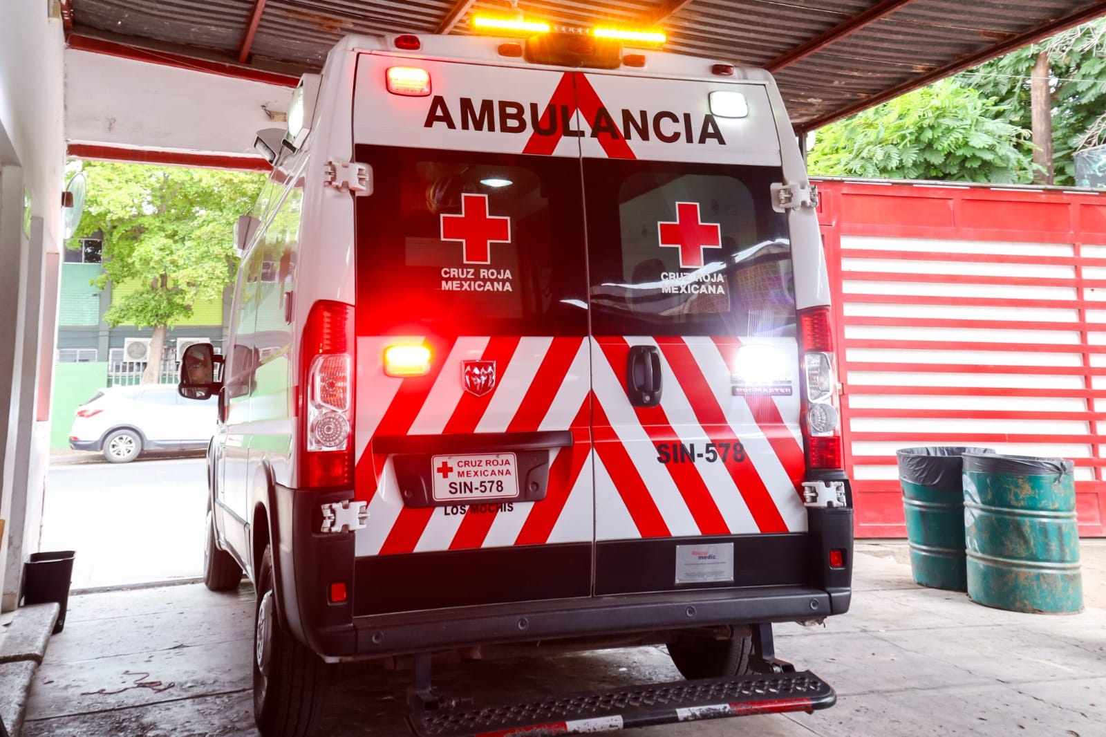 Ambulancia de Cruz Roja
