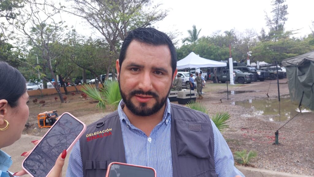Ángel Ulises Piña García, delegado Estatal de Programas para el Bienestar en Sinaloa