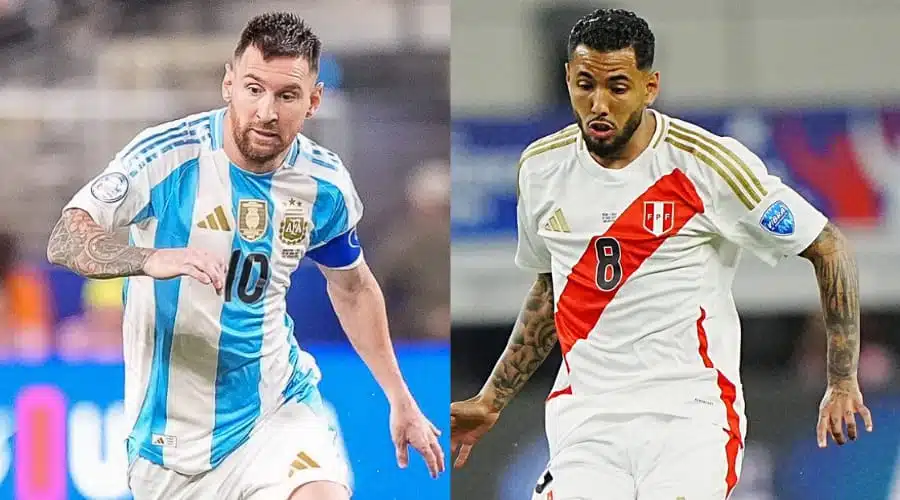 Argentina y Perú jugarán entre sí para el partido de hoy de la Copa América 2024