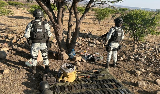 Armas y miles de cartuchos