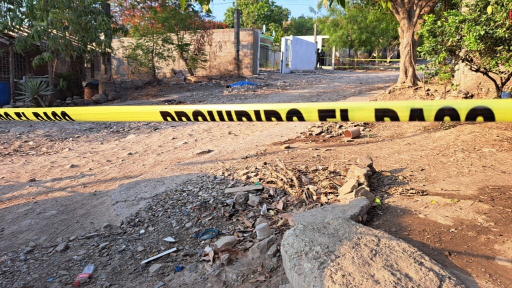 El hombre fue asesinado a balazos por un sicario.