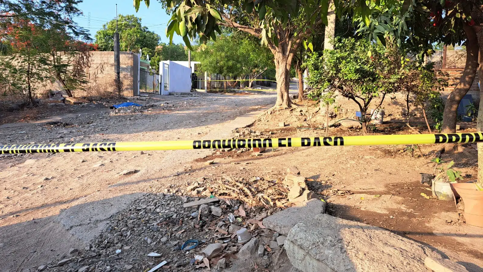 El crimen ocurrió en una de las calles de la colonia Renato Vega Amador, al sur oriente de Culiacán.