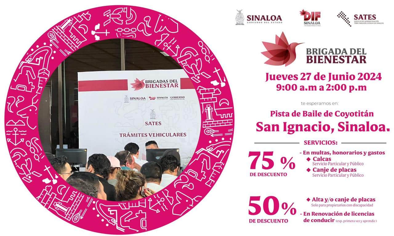 Brigada del Bienestar en San Ignacio
