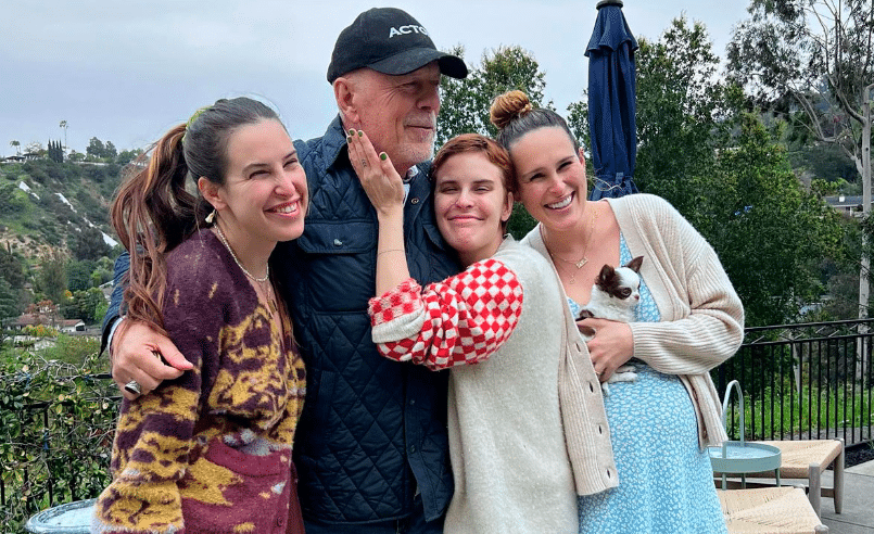 Honran a Bruce Willis con mensajes de amor por el Día del Padre