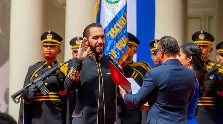 Bukele asume segundo mandato como presidente de El Salvador