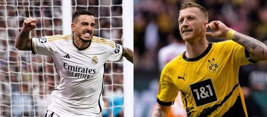 Jugadores del Real Madrid y Borussia Dortmund disputarán la final de la Champions League