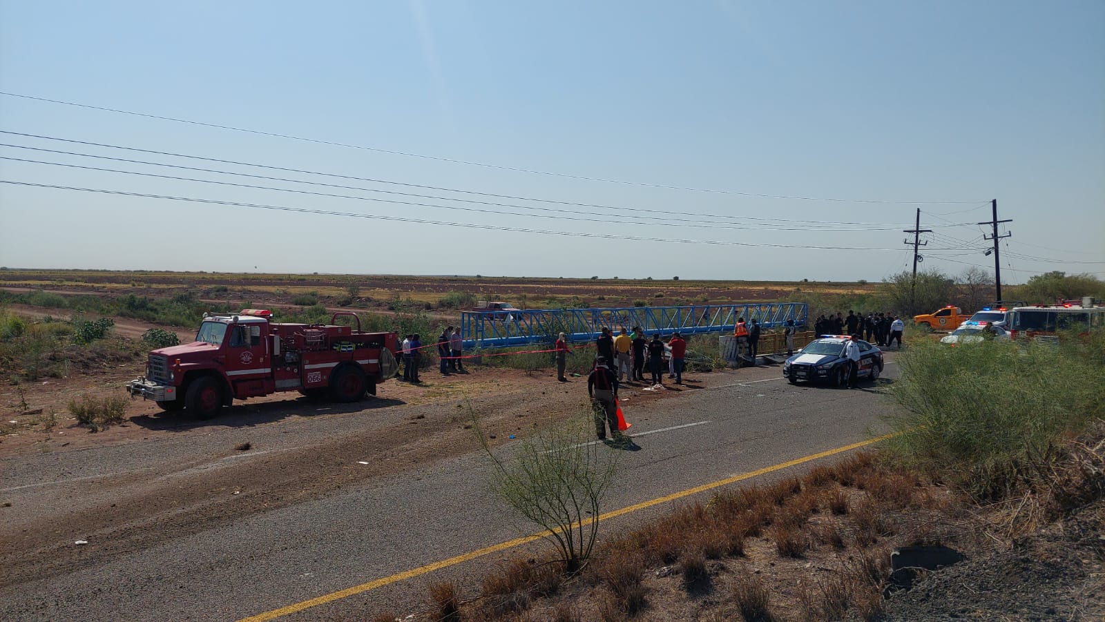 Gobernador Rubén Rocha Moya aseguró apoyo para victimas del camionazo en Ahome