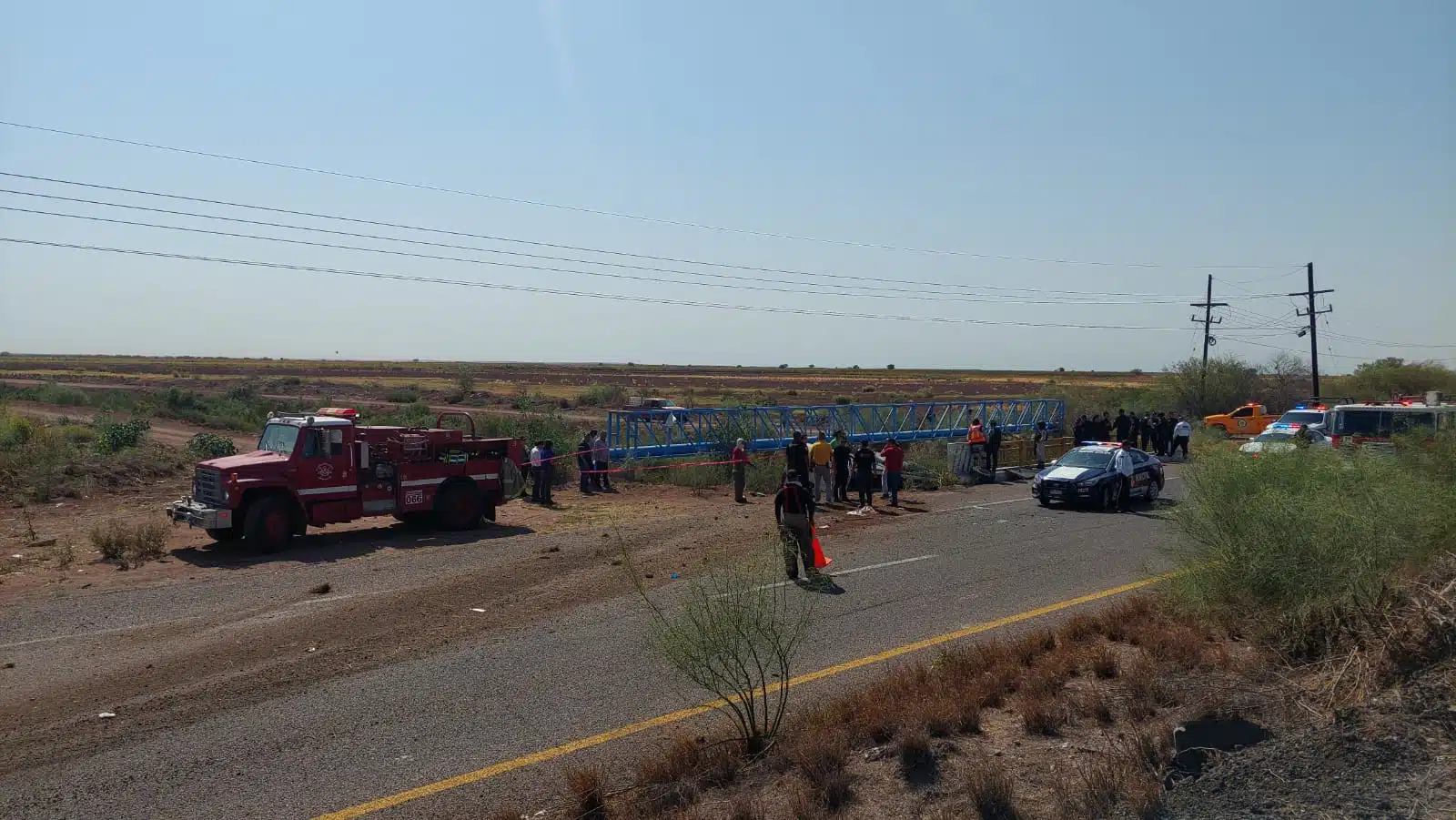 Gobernador Rubén Rocha Moya aseguró apoyo para victimas del camionazo en Ahome