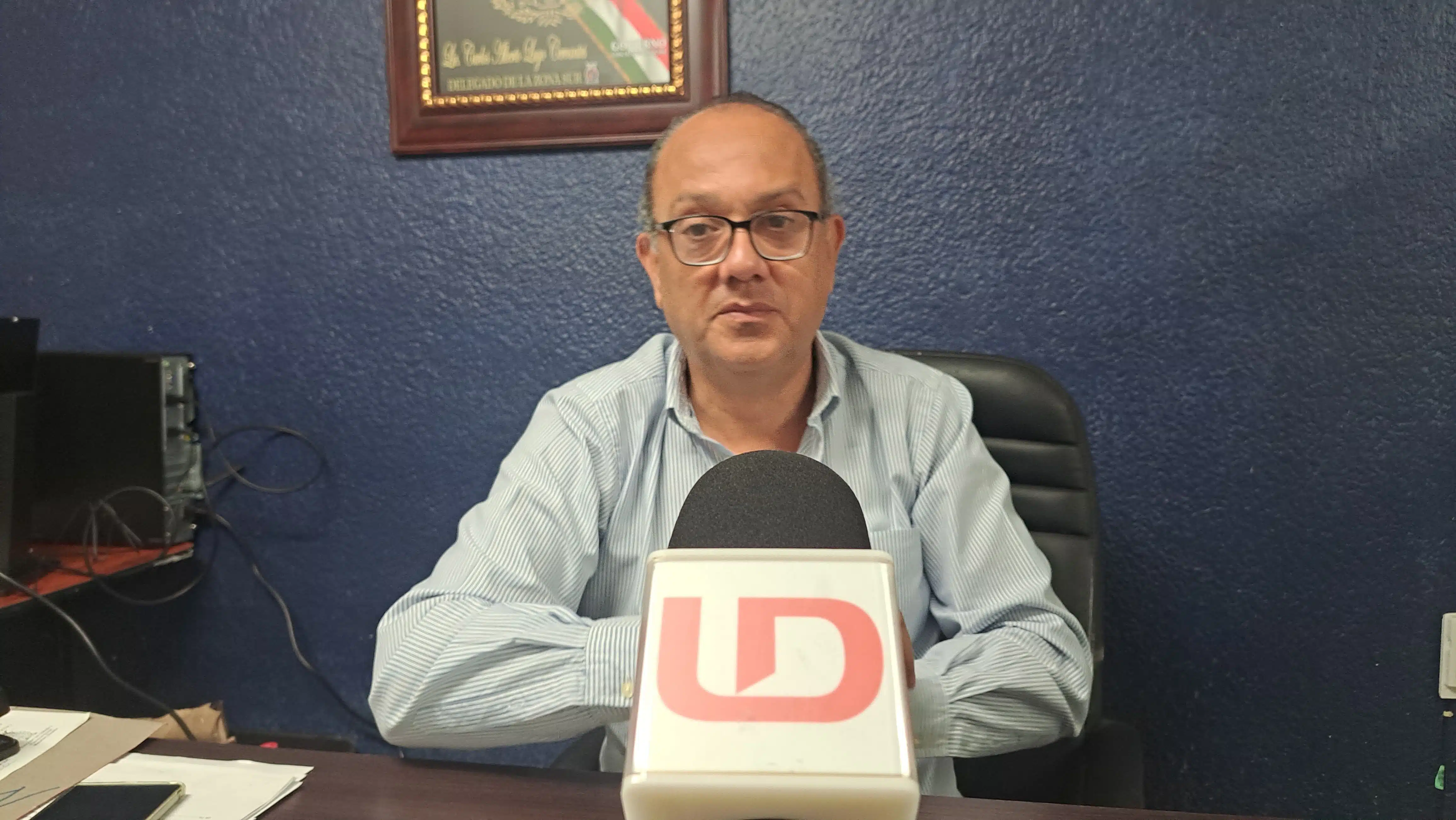 Carlos Alberto Lugo Cervantes, titular de la Delegación de Trabajo y Previsión Social en la zona sur de Sinaloa