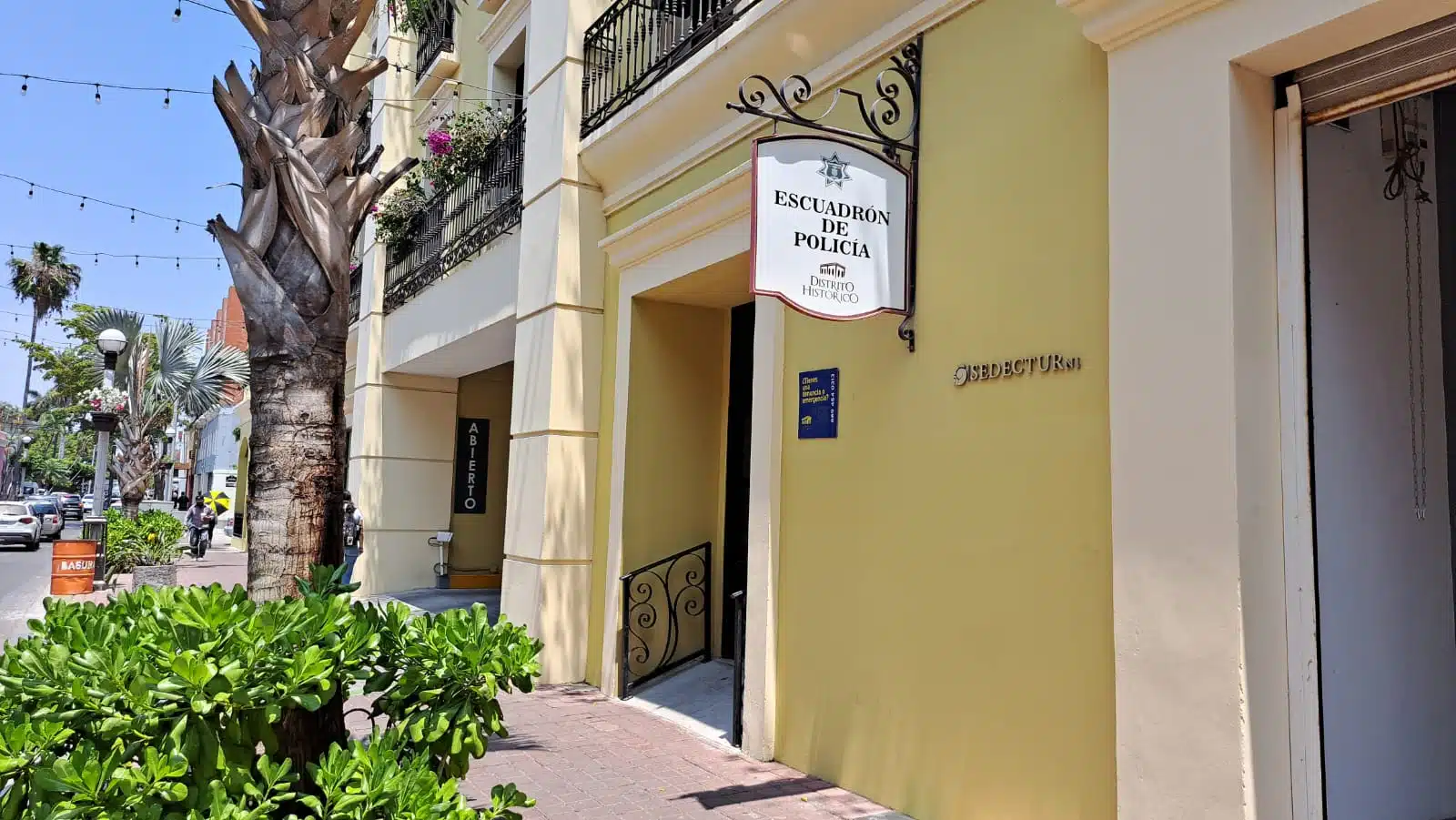 Base del Escuadrón de Policía del Centro Histórico de Mazatlán