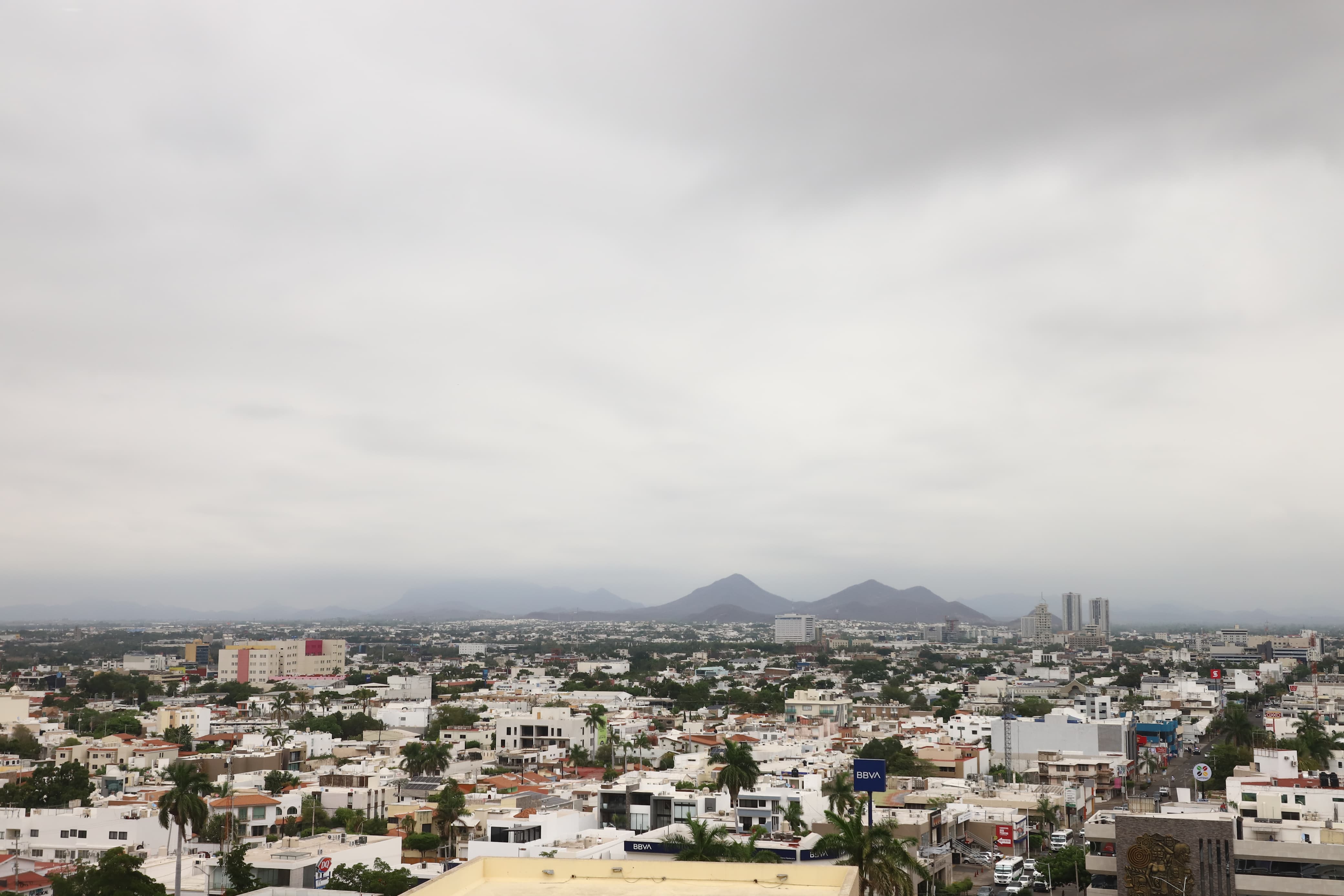 Cielo nublado en Culiacán