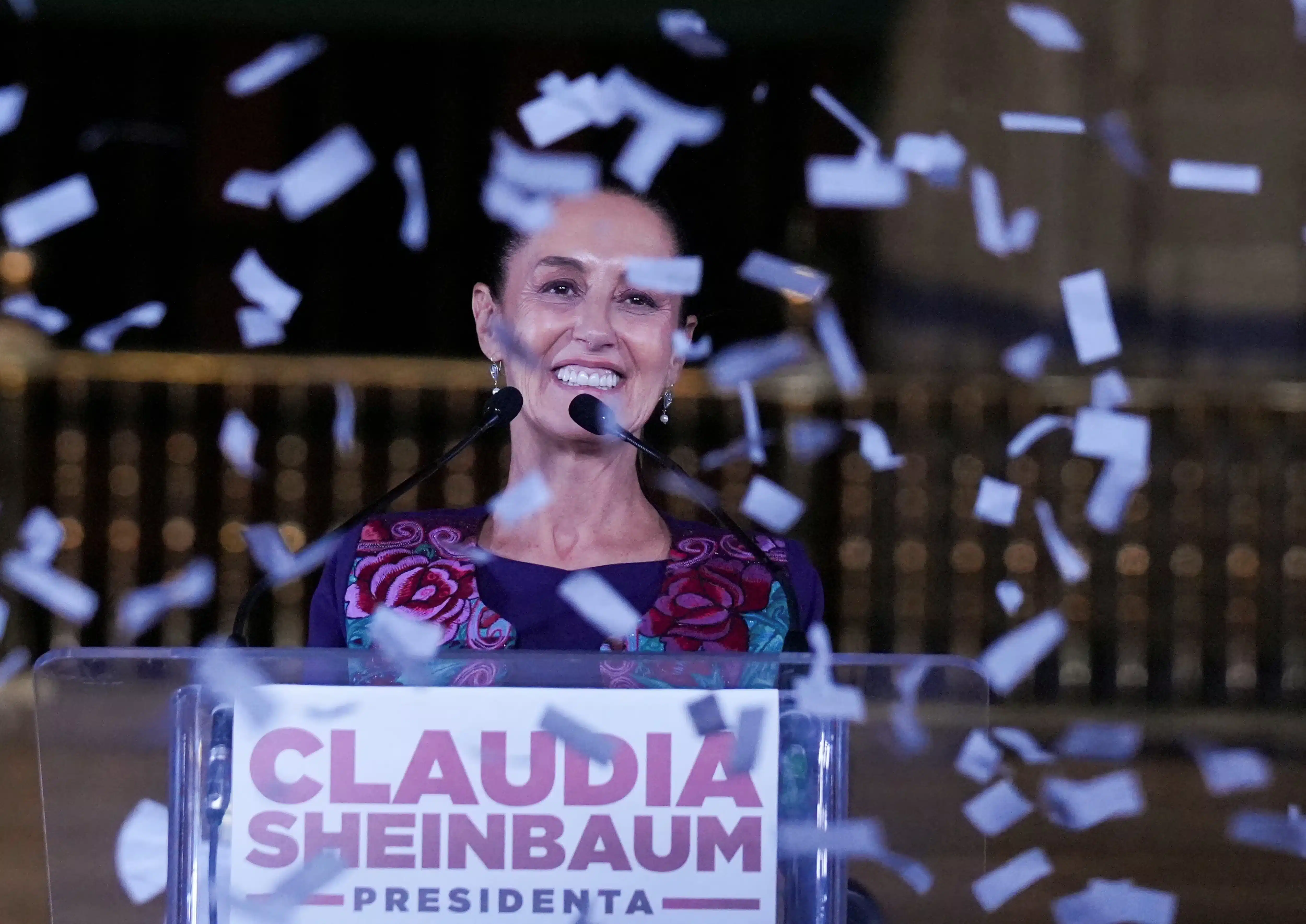 Claudia Sheinbaum gana en las elecciones presidenciales de México