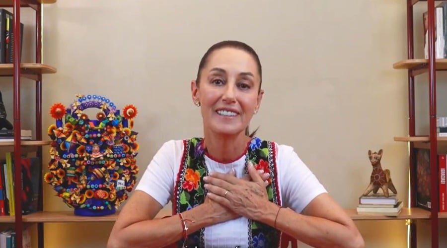 Claudia Sheinbaum, virtual presidenta de México