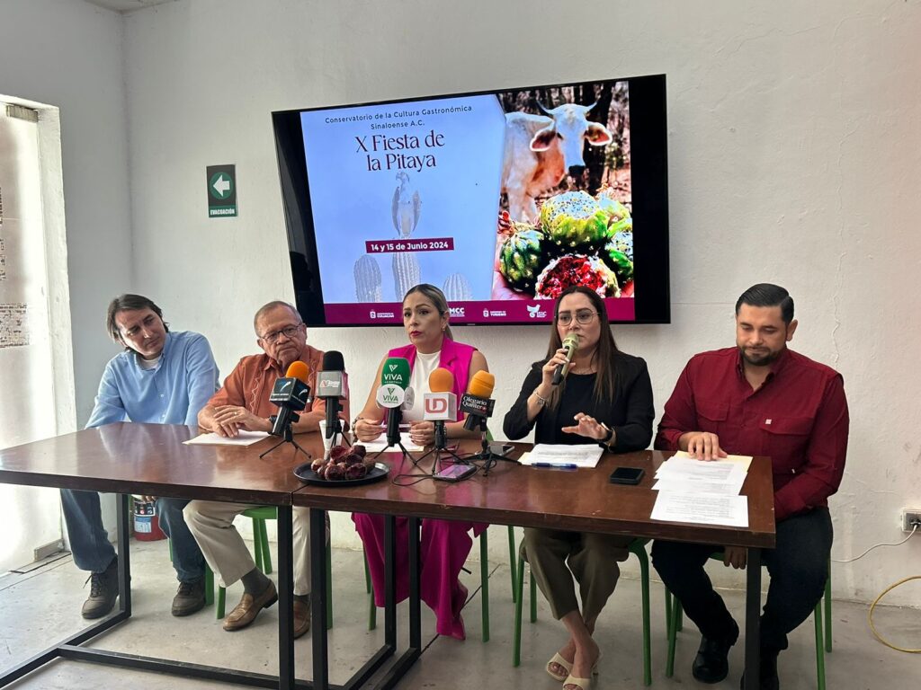 Conferencia de prensa X fiesta de la Pitaya 