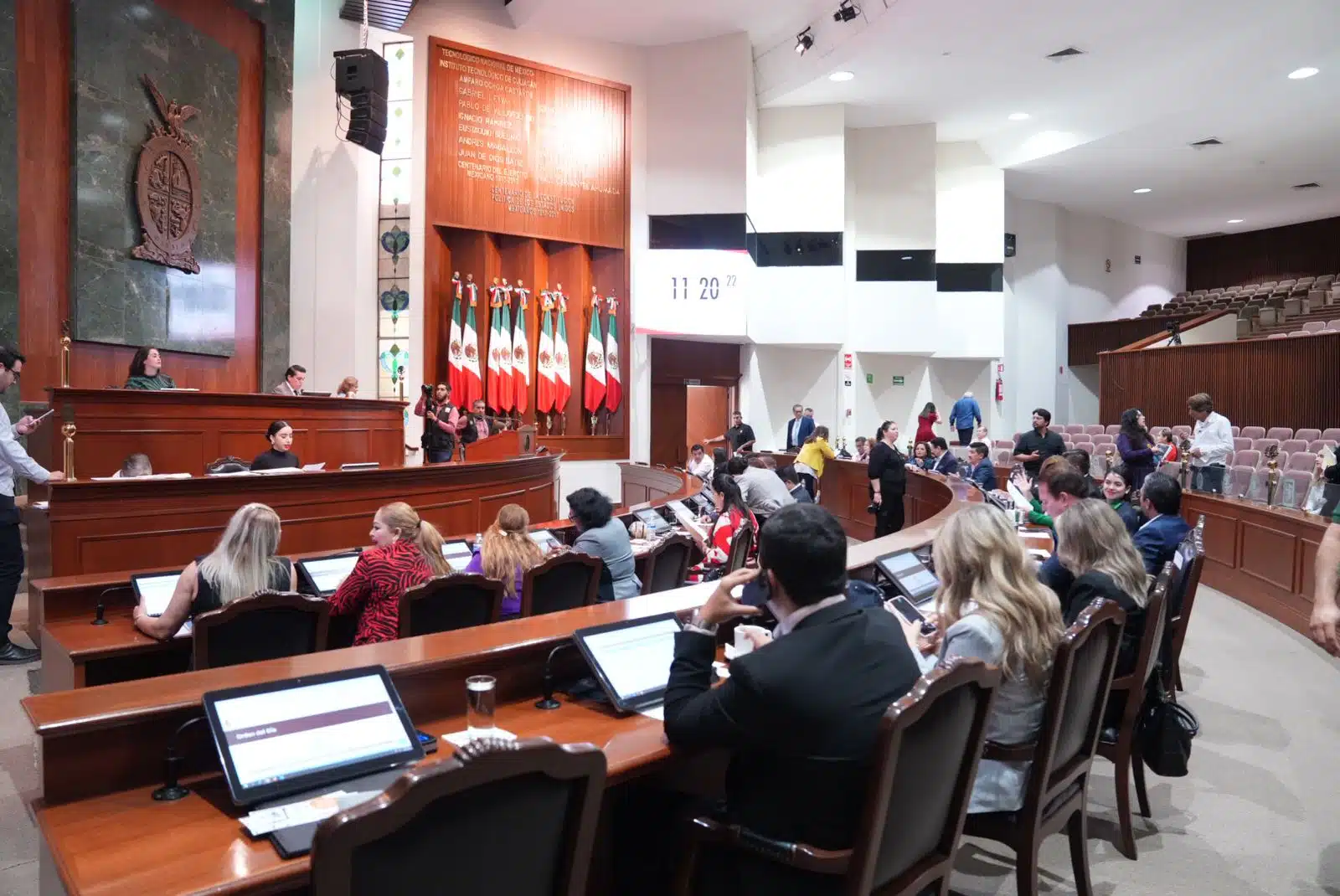 Sesión del congreso de Sinaloa