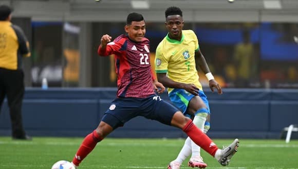 Costa Rica consiguió un 0-0 en su debut en Copa América contra Brasil