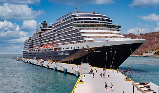 Crucero de turistas en México