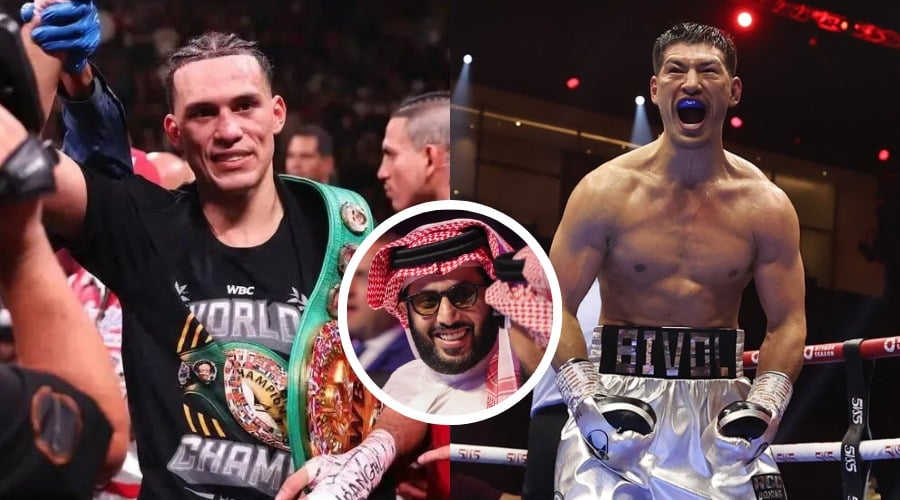David Benavidez,  Dmitry Bivol y Turki Alalshikh 