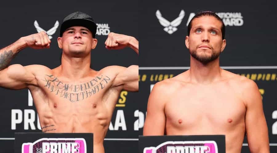 Diego Lopes y Brian Ortega